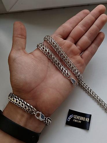 Серебряные цепочки: Серебряный браслет "Питон" 25 грамм Делаю на Заказ серебряные — 9