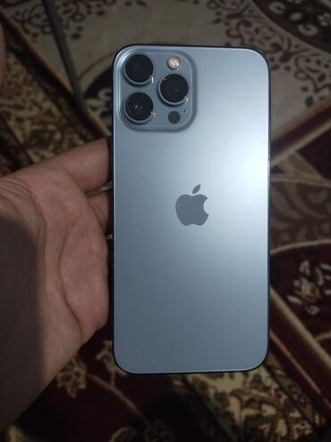 iphone 13 pro max bishkek: IPhone 13 Pro Max, Б/у, 128 ГБ, Sierra Blue, Коробка, 88 %