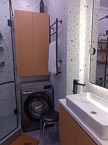 Продажа квартир: 1 комната, 45 м², Асанбай мкр Элитка, 7 этаж, Дизайнерский ремонт — 10