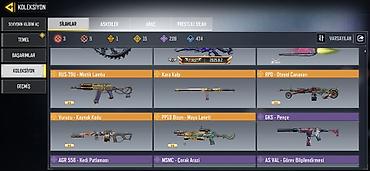 oyun adları: COD Mobile hesabı – zəngin silah kolleksiyası və nadir dizaynlar - — 1