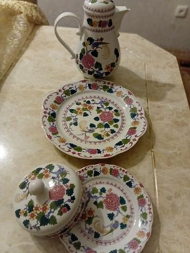 Çay dəstləri və servizlər: Çay dəsti, rəng - Ağ, Farfor, Almaniya — 9