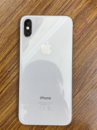 pilte qaz: IPhone X, Серебристый, Face ID