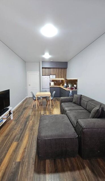 раздольный ак жол: 2 комнаты, 46 м², Элитка, 2 этаж, Евроремонт