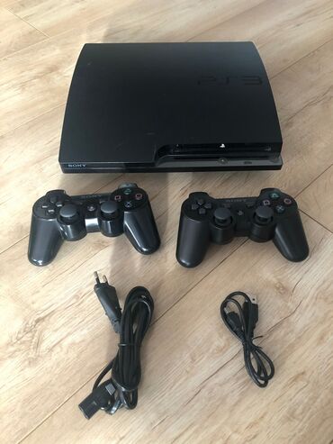 PS3 (Sony PlayStation 3): Продаю PS3 Slim Прошитый можете любую игру скачать и играть бесплатно