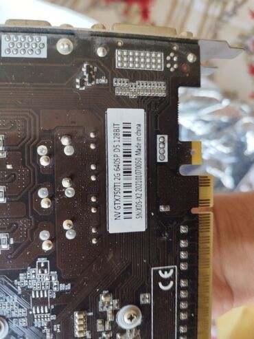 type c hdmi: Videokart NVidia GeForce GTX 750 Ti, < 4 GB, İşlənmiş