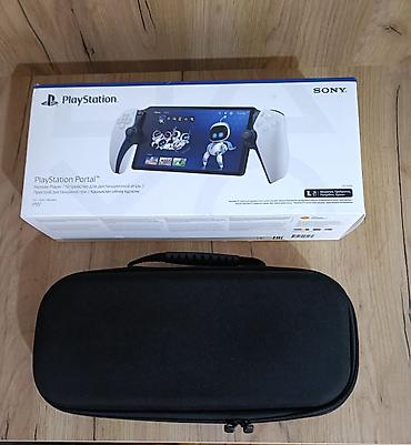 ps5 çanta: Məhsul: Sony PlayStation Portal Remote Player + qoruyucu çanta+shefaf — 4
