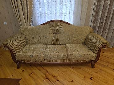 Divan və kreslo dəstləri: İşlənmiş, Divan, 2 kreslo, Divan — 1