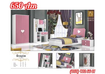 Uşaq və gənc otağı üçün dəstlər: Oğlan və qız üçün, Yeni, Təknəfərlik çarpayı, Dolab, Tumba -da lalafo.az — 2 Uşaq və gənc otağı üçün dəstlər: Oğlan və qız üçün, Yeni, Təknəfərlik çarpayı, Dolab, Tumba — 2