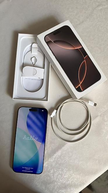 Продаю iPhone 16 pro max в идеальном состоянии без царапин и сколов