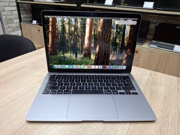 laptop qiymətləri: Б/у Apple MacBook, 13.3 ", Apple M1, 256 ГБ, Бесплатная доставка, Доставка в районы, Платная доставка