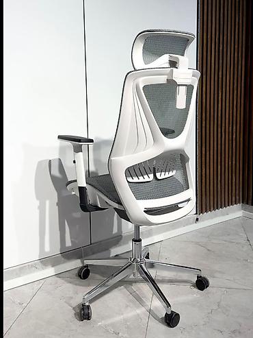 herman miller: Офисное кресло, Новый, С колесиками, цвет - Серый, Бесплатная доставка — 2