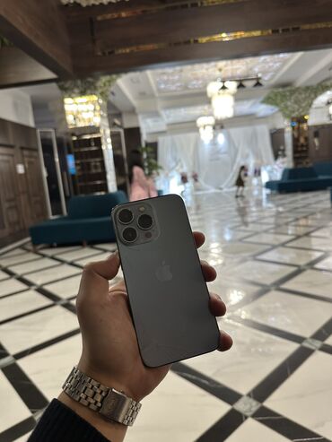 купить ноутбук в бишкеке: IPhone 13 Pro, Б/у, 256 ГБ, Голубой, Зарядное устройство, Чехол, 80 %