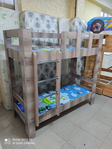 детский двухярусный кровать: Двухъярусная кровать, Для девочки, Для мальчика, В рассрочку, Новый