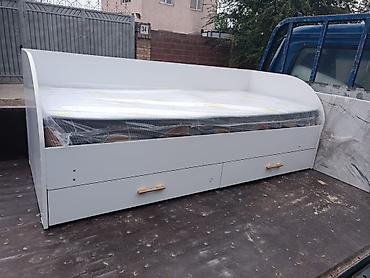 Односпальные кровати: Односпальная кровать, Новый, С матрасом, длина - 2 см — 21