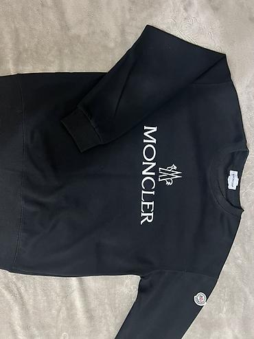 Мужская толстовка, L, Moncler, Б/у, цвет - Черный, Самовывоз at lalafo.kg Мужская толстовка, L, Moncler, Б/у, цвет - Черный, Самовывоз