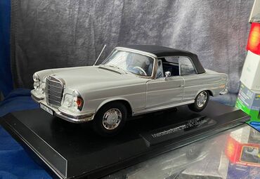 Avtomobil modelləri: Mercedes, 1968 il, 1:18, Dəmir, Ödənişli çatdırılma