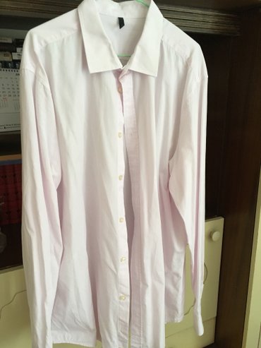 muška lanena košulja: Košulja Benetton, XL (EU 42), bоја - Roze
