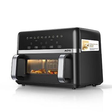 airfry: №: 410 Məhsulun adı: Aerofritür Mova FD20s Pro, Elektron, 2200 Vt — 1
