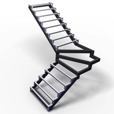 Лестницы: Лестницага каркас жазайм