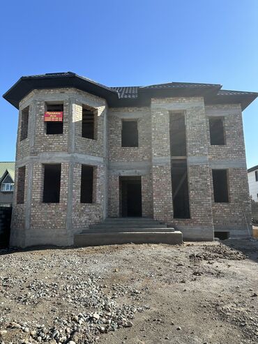 недостроенные дома в бишкеке: Дом, 250 м², 6 комнат, Собственник, ПСО (под самоотделку)