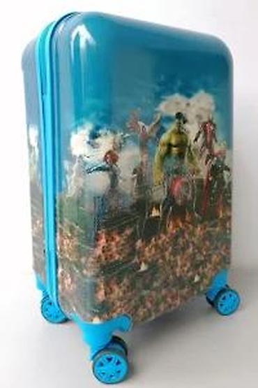 Rančevi, torbe i koferi: Dečiji kofer na točkiće – motiv superheroja - Tvrda školjka sa — 13