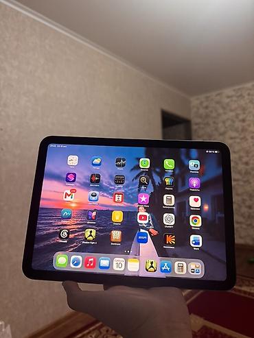 Планшет, Apple, память 256 ГБ, 10" - 11", Б/у, Классический цвет - Синий