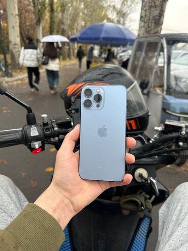 айрподс мах: IPhone 13 Pro Max, 128 ГБ, Sierra Blue, 84 %