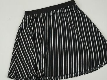 spódnice w kratę czarno biała: Skirt, SinSay, S (EU 36), condition - Very good
