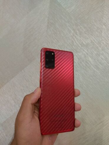 galaxy s20: Samsung Galaxy S20 Plus, Б/у, 128 ГБ, цвет - Красный, eSIM
