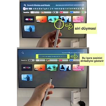 Smart TV bokslar: İşlənmiş Smart TV boks Apple TV 32 GB, Apple tvOS, Ünvandan götürmə — 10