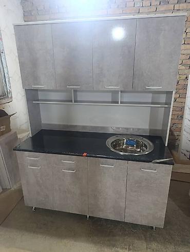 silver kitchen: Кухонный шкаф, Новый, Напольный, ЛДСП — 3