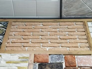 iran kafel metlax: Dekorativ divar örtüyü – “kərpic effektli” panel/plitka - Material