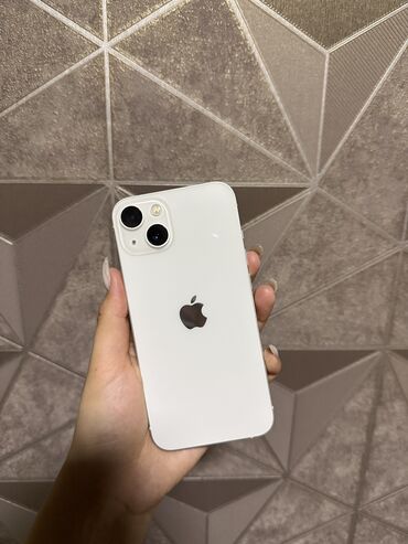 Apple iPhone: IPhone 13, Скидка 20%, 128 ГБ, Белый, Защитное стекло, Чехол, Коробка