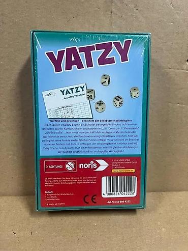 Društvene igre: Yatzy – društvena igra sa kockicama (Noris) Klasična porodična igra — 4