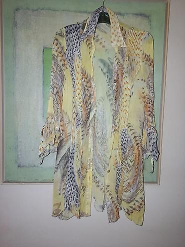 kravata: Lagan ženski kimono/košulja od prozračnog šifona. - Materijal: tanak — 4