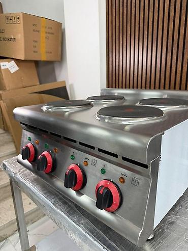 Elektrik sobalar: Elektrikli plitə Elektrikli plitə ⚡ Professional 4 Gözlü Elektrik — 7