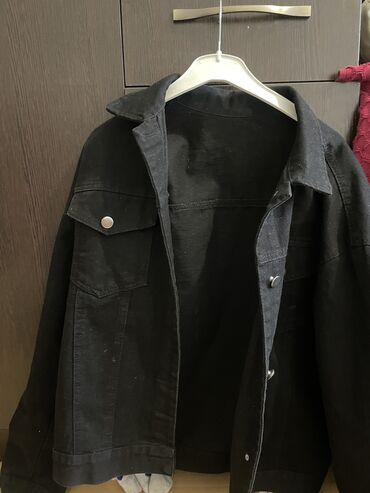 женская джинсовка: Джинсовая куртка, Осень-весна, M (EU 38)