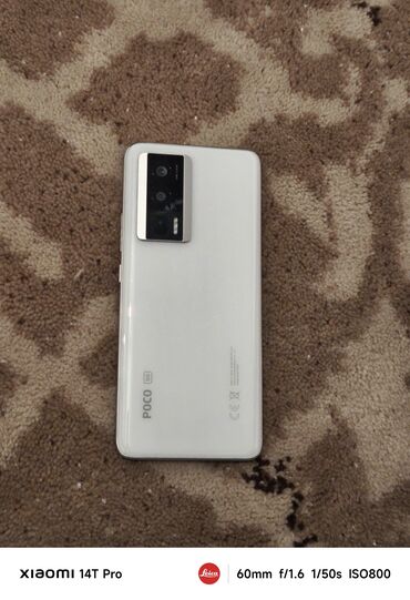 телефон ми 7: Poco F5 Pro, 256 ГБ, түсү - Ак, 2 SIM