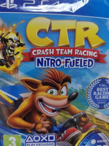 PS4 (Sony Playstation 4): Ps4 crash team racing nitro fueled