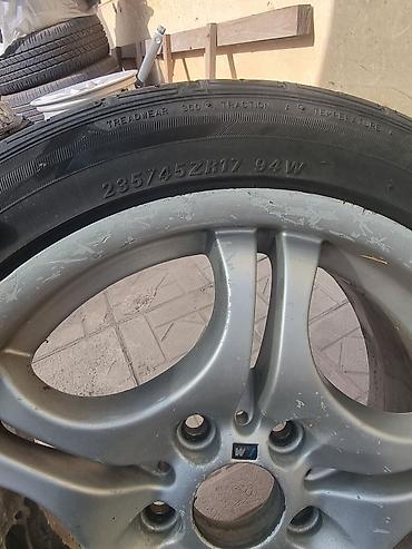 e46: Колеса в сборе 235 / 45 / R 17, Всесезонная, Б/у, 1 шт, Легковые, Литые, отверстий - 5 — 2