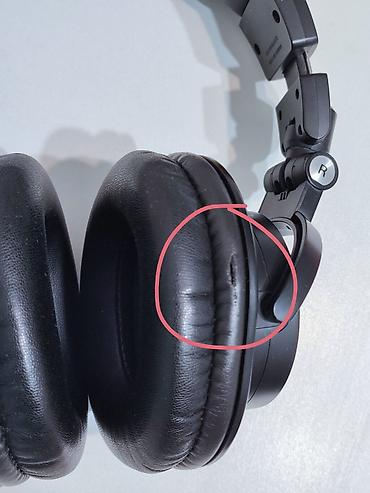 Наушники: Беспроводные накладные наушники, Audio-Technica, Б/у — 7