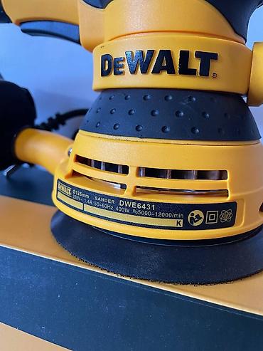 эксцентрик: Орбитальная шлифмашина DeWALT DWE6431 - Тип: круглая (орбитальная) — 3
