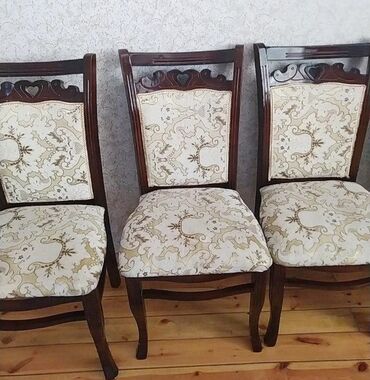 embawood stullar qiymeti: 6 стульев, Дерево