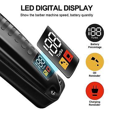 kompute: Taraş aparatı Kemei 1578 - 6500 RPM / 800mAh / 100 Dəqiqə / TYPC / — 6