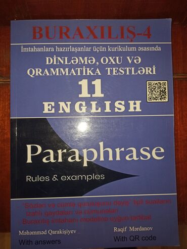 İdman və hobbi: English BURAXILIŞ - 4 Yenidir işlənməyib. Nəsimi metrosuna çatdırıla