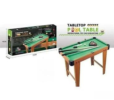 drvene table: Sto za Bilijar Drveni Veliki Dobrodošli u Davidov shop online market — 1