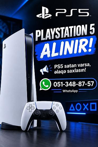 mini ps5: PlayStation 5 Madellərin Alıram ✅
Satan Olsa Əlaqə Saxlasın ✅ — 1