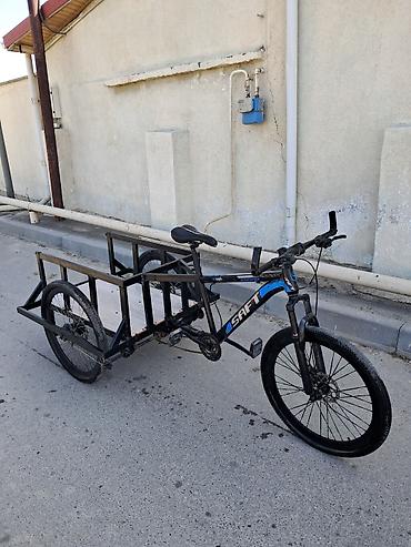 teze velosipedler: Yükdaşıma üçün üçtəkərli kargo velosipedi 26-lığ əla vəzyətdədir təzə — 4