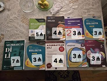 ​📚 Satılır: Abituriyent və Məktəb Dərslikləri (Sərfəli Qiymətlərlə!)