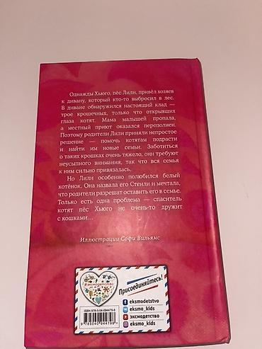 Bədii ədəbiyyat: Məhsul: Uşaq kitabı – “Котёнок Стенли, или Настоящий клад” (Holli — 2